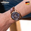 Zeppelin 8672-3 นาฬิกาผู้ชาย 100 Years Chronograph Quartz Men's Watch Made In Germany