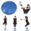 Yoga Balance Ball สีเทา แบบหนา ขนาด 30cm