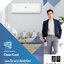เครื่องปรับอากาศ HAIER แบบติดผนัง ขนาด 18,000 BTU รุ่น HSU-18VQAC03T (INVERTER) (CLEAN COOL)
