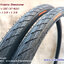 ยางจักรยาน 700 x 35C (37-622) พร้อมยางใน (จุ๊บใหญ่) 2 เส้น - ส่งด่วน EMS -