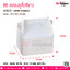 BE-กล่องหูหิ้วสีขาว @ บรรจุ : แพคละ 20 ชิ้น / หีบละ 10 แพค (300 ชิ้น)