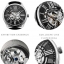 Stuhrling Original 747.02 นาฬิกาผู้ชาย Stuhrling Original รุ่น 747.02, Atrium Automatic Skeleton Leather Strap Men's Watch