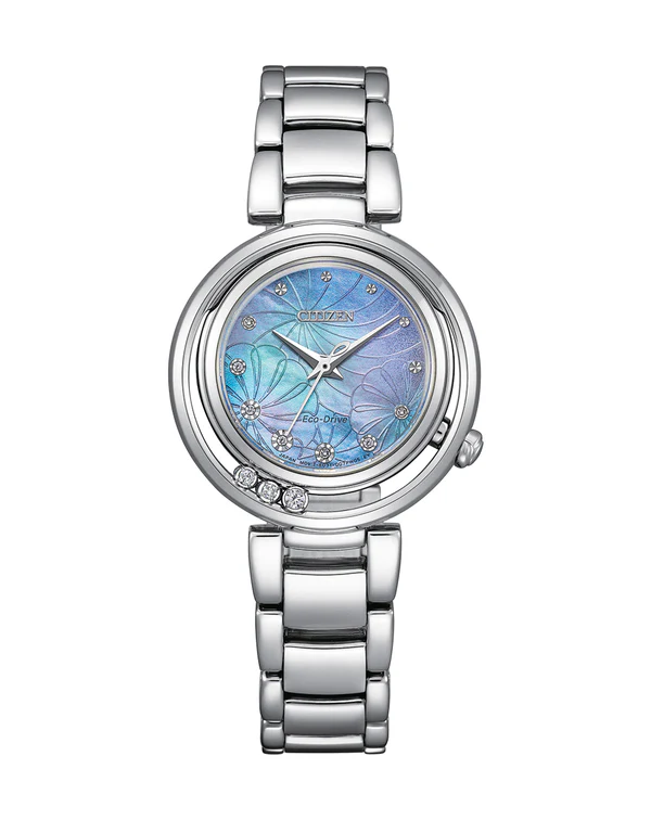 Citizen EM1110-81N นาฬิกาผู้หญิง Eco-Drive Citizen L Diamond Women's Watch