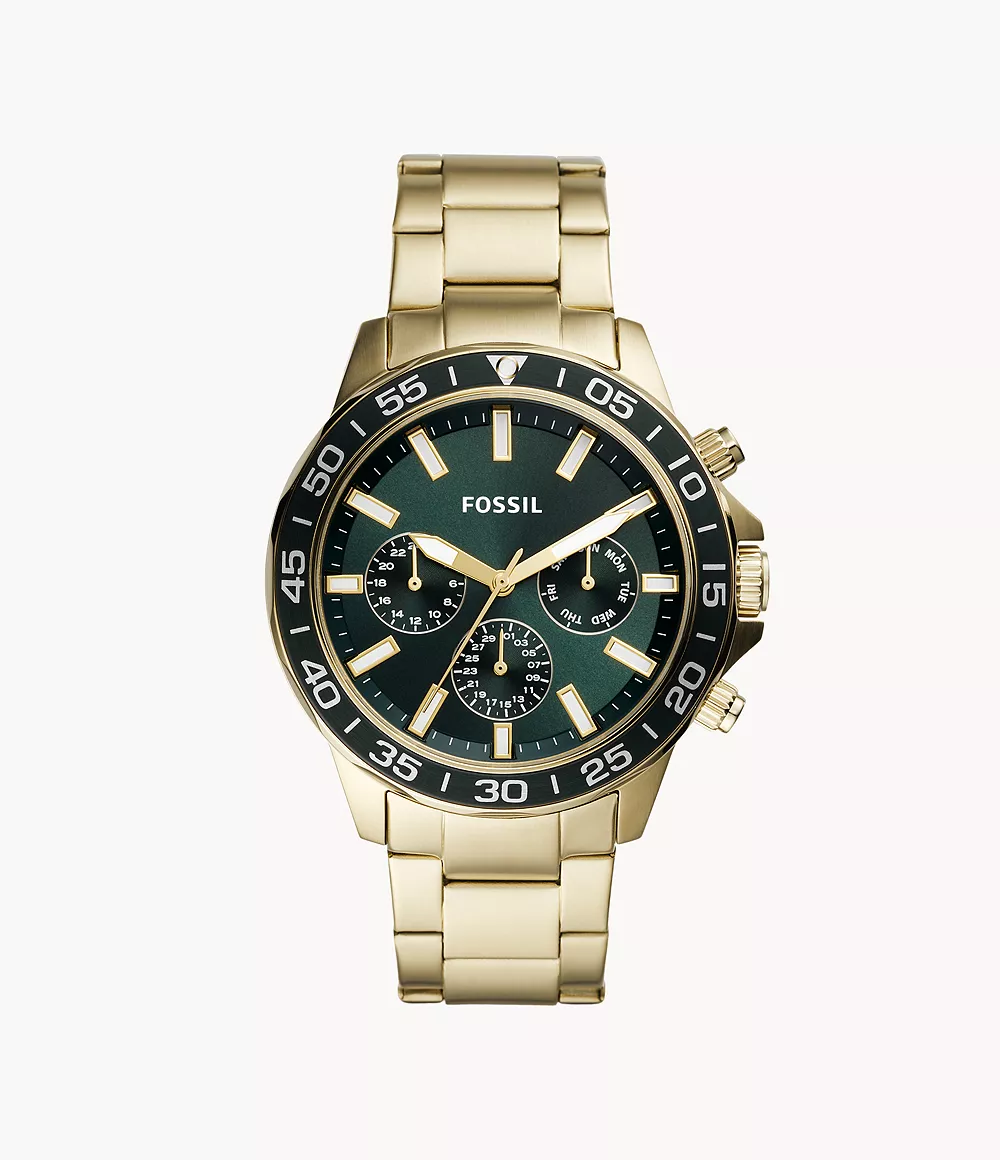 Fossil BQ2493 นาฬิกาผู้ชาย Bannon Multifunction Quartz Men's Watch