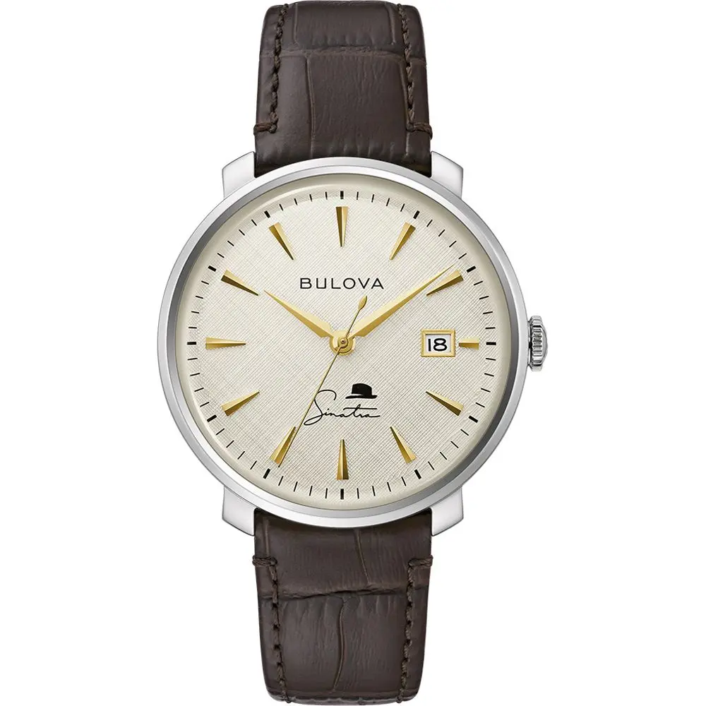 Bulova 96B359 นาฬิาผู้ชาย Frank Sinatra Automatic Men's Watch