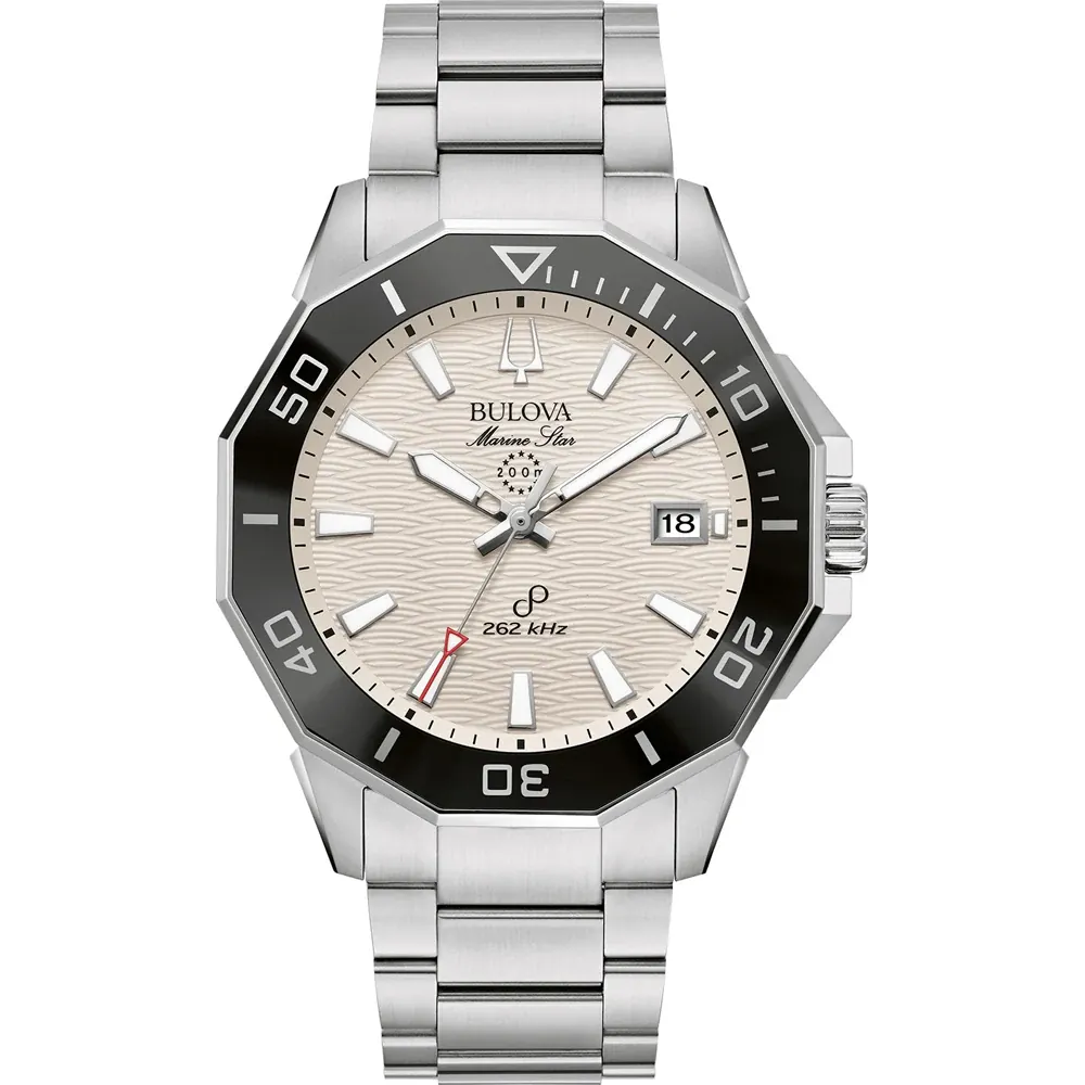 Bulova 96B426 นาฬิาผู้ชาย Marine Star Precisionist Men's Watch