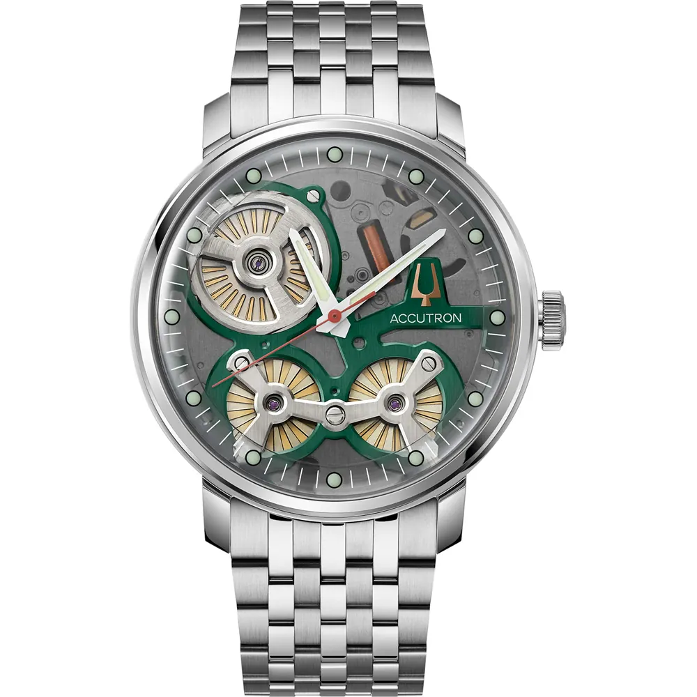 Bulova 2ES6A006 นาฬิกาผู้ชาย Accutron Spaceview Autoquartz Men's Watch