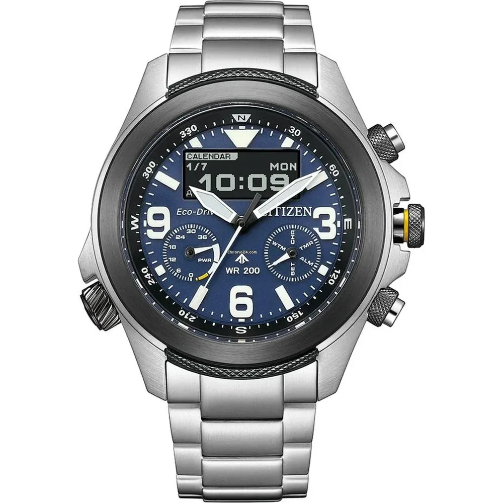 Citizen JV1006-51L นาฬิกาผู้ชาย Promaster Land U822 Eco-Drive Men's Watch