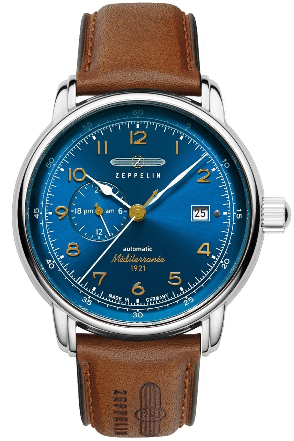 Zeppelin 9668-3 นาฬิกาผู้ชาย Automatic Méditerranée Men's Watch