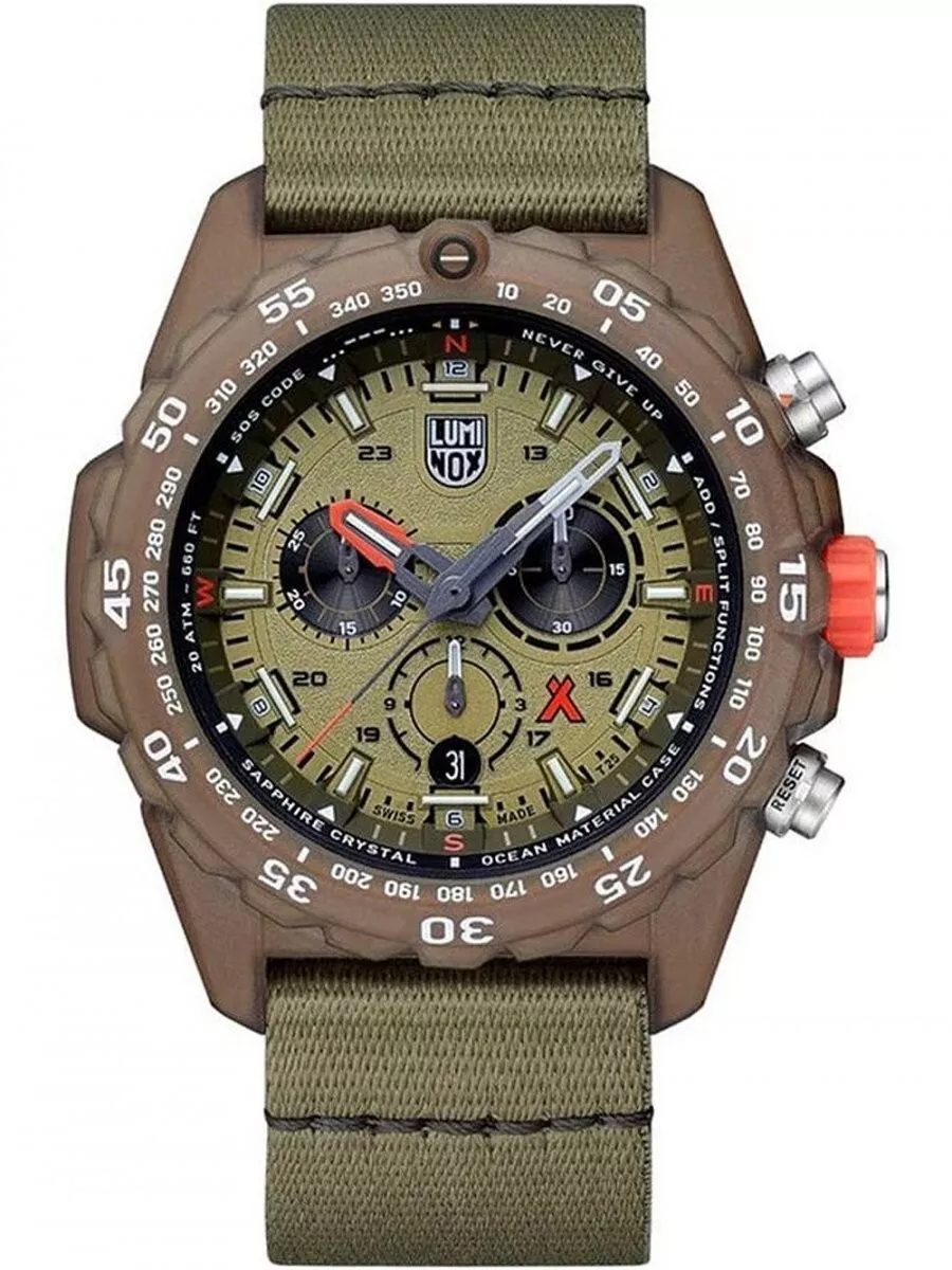 Luminox XB.3757.ECO นาฬิกาผู้ชาย Bear Grylls Survival Chronograph Men's Watch