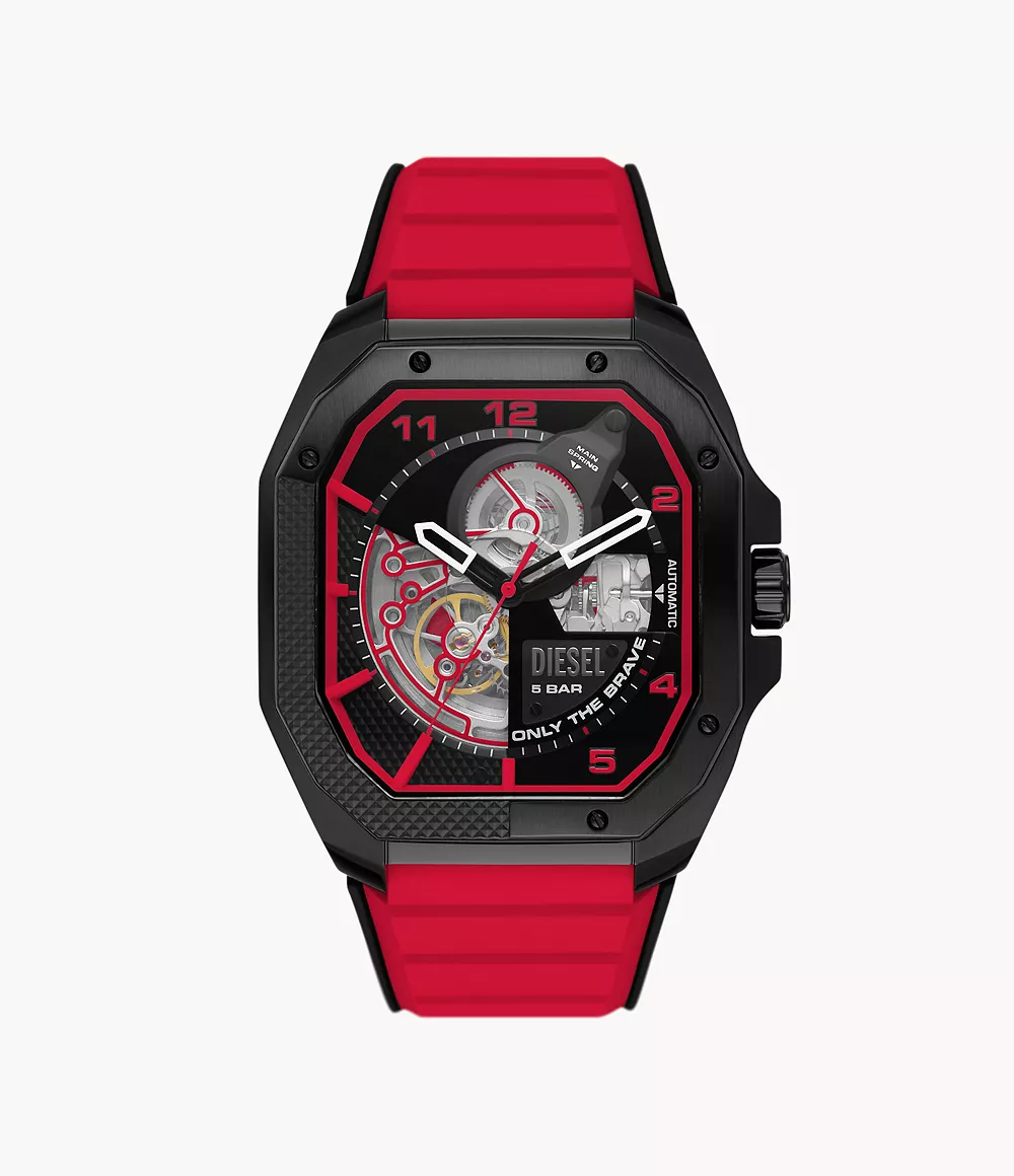 Diesel DZ7469 นาฬิกาผู้ชาย Flayed Automatic Three-Hand Men's Watch