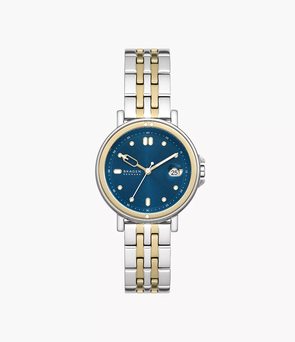 Skagen SKW3137 นาฬิกาผู้หญิง Signatur Lille Sport Three-Hand Date Women's Watch