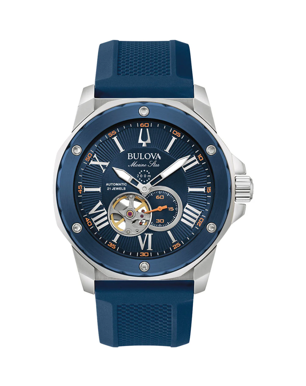 Bulova 98A303 นาฬิกาผู้ชาย Marine Star Automatic Men's Watch