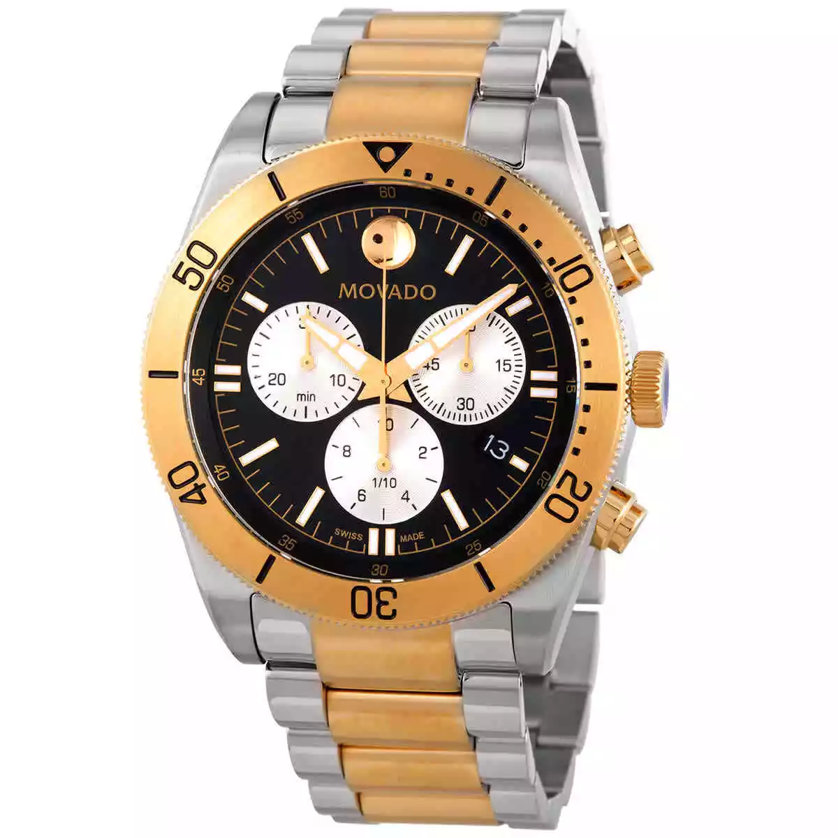 Movado 0607441 นาฬิกาผู้ชาย Chronograph Quartz Men's Watch