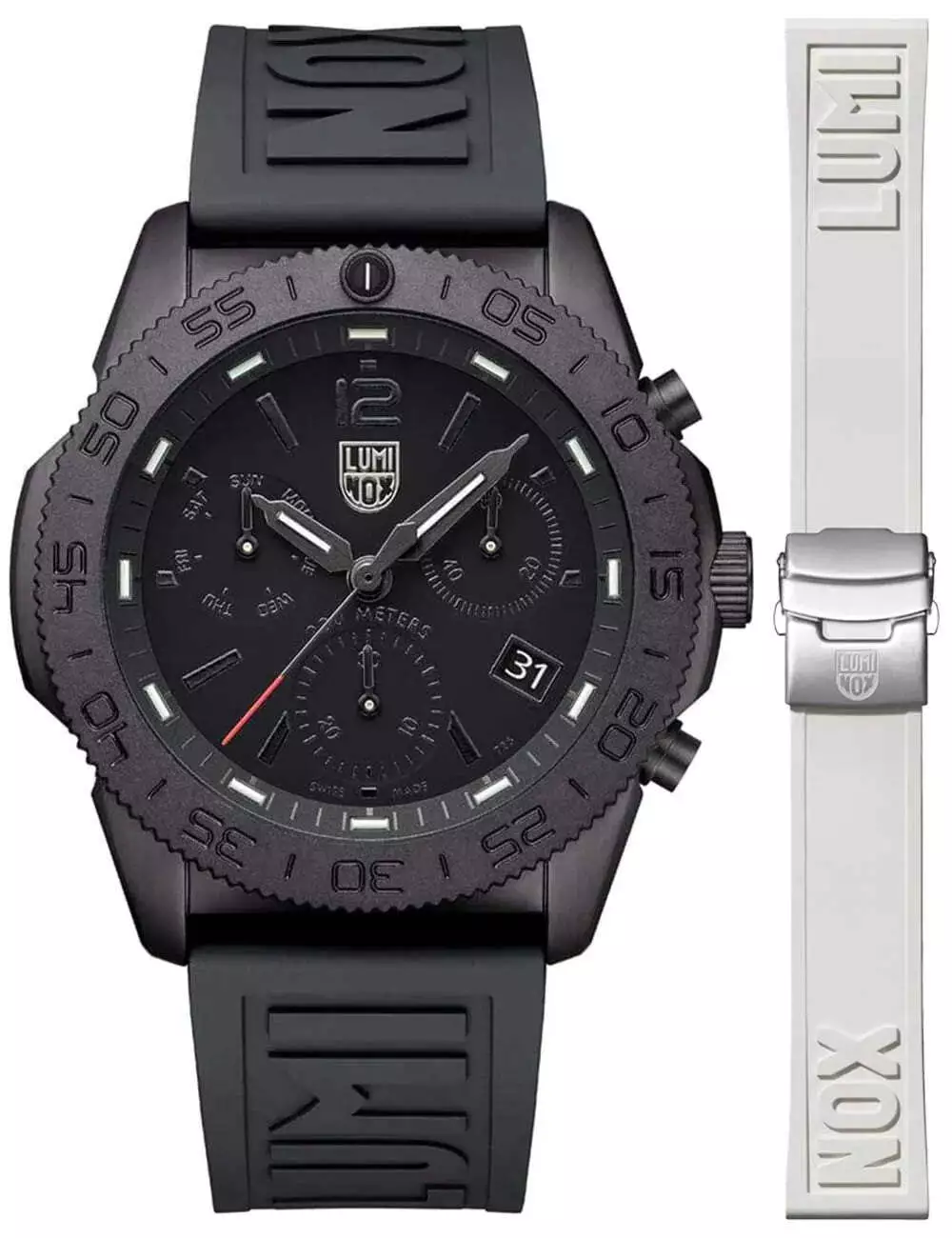 Luminox XS.3141.BO.1.SET นาฬิกาผู้ชาย PACIFIC DIVER CHRONOGRAPH Quartz Men's Watch